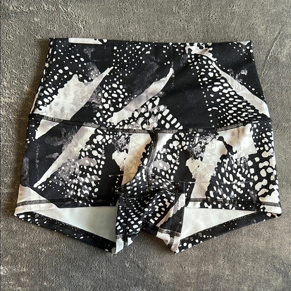 Stylish Black and White Women's Shorts